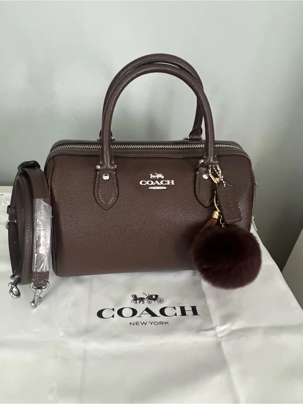Coach Rowan Maple Satchel
